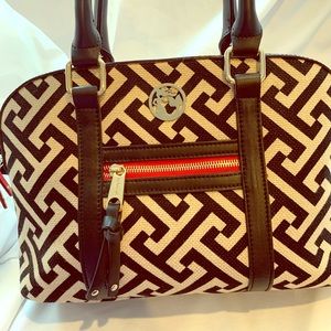 Spartina satchel with matching wristlet!